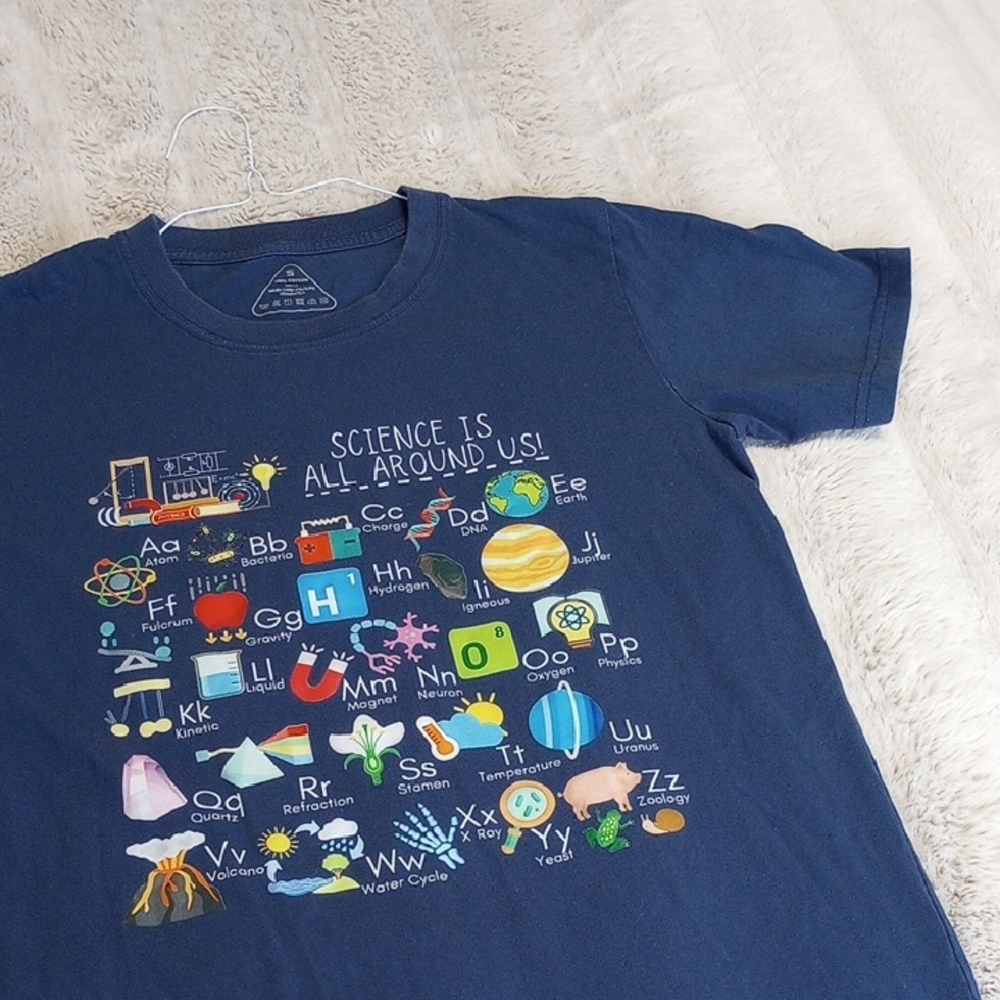 Blue Science Graphic Tee